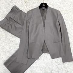 極美品✨】theory luxe ノーカラー スーツ セットアップ 23SS - メルカリ