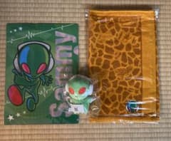【Sammy】エイリやんグッズ（ぬいぐるみ、タオル、クリアファイル）【非売品】 Sammy】エイリやんグッズ（ぬいぐるみ、タオル、クリアファイル