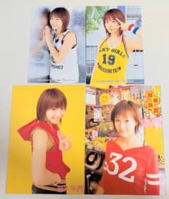 ハロプロ モーニング娘。藤本美貴 生写真 ブロマイド ポストカード 4枚