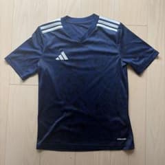adidas サッカーウェアAEROREADY 半袖シャツ ネイビー　150のサムネイル