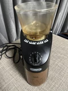 DeLonghi KGX 電動コーヒーミル ブラックのサムネイル