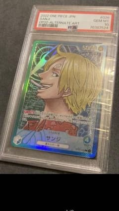 PSA10 サンジ リーダー パラレル ワンピースカードゲーム - メルカリ