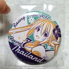 初音ミク レーシングミク2017 缶バッジ タイVer 非売品 - メルカリ