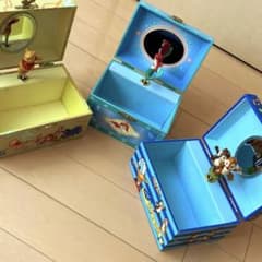 ディズニー オルゴールボックス 小物入れ ケース 3点セット - メルカリ