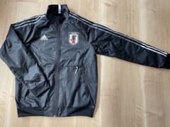 【値段交渉可】サッカー日本代表 アンセムジャケット　ブラック　【adidas】のサムネイル