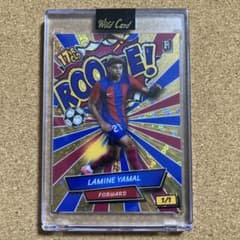 Lamine Yamal 1/1 ルーキー RC ラミン・ヤマルWildcard - メルカリ