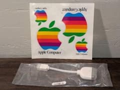 미개봉 어댑터 Apple 6 색 로고 스티커 & Mini VGA 변환 어댑터