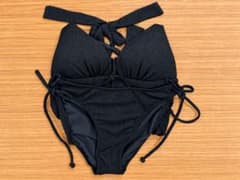San-ai Resort 三愛水着楽園 ノンワイヤービキニ 9号 ブラックのサムネイル