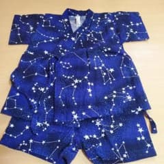 ベビー 甚平 80cm 男の子 星座柄のサムネイル