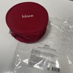hince Circle Crush Pouch レッド ポーチのサムネイル