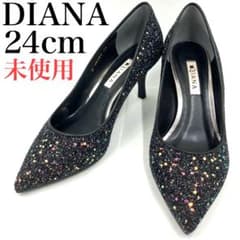 ダイアナ　パンプス　24cm グリッター　結婚式　　 パーティー　スパンコール ダイアナ パンプス 24cm グリッター 結婚式 パーティー スパンコール