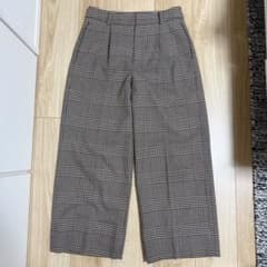 AEWEN MATOPH イウエンマトフ チェック ワイドパンツ レディース36のサムネイル