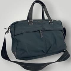 コーチ ビジネスバッグ 2way ナイロン レザー ブリーフケース coach
