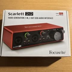 Focusrite Scarlett Solo 3rd Gen 箱付き