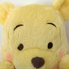 ディズニー くまのプーさん Lぬいぐるみ　赤いほっぺ 　にっこり＆うふふ