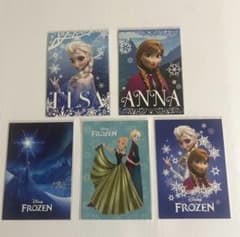 Disney Frozen アナと雪の女王 ポストカード 5枚セット - メルカリ