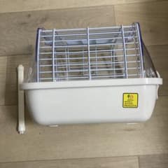 小動物用ケージ キャリーケース ホワイトのサムネイル