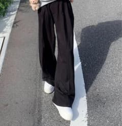 【GRL】ダブルタックワイドパンツのサムネイル