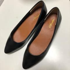 パンプス 黒 25.5cmのサムネイル