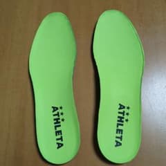 ATHLETAスパイク中敷き黄緑のサムネイル