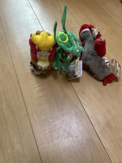 Pokemon fit 그라돈 엔테이 렉우자 3체 세트
