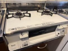 リンナイ最上位グレード　ラクシエ2口コンロ(プロパン用) RTS65AWK3RGのサムネイル