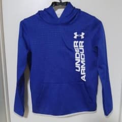 UNDER ARMOUR キッズ パーカー YLG ブルーのサムネイル