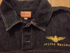 アビレックス　Avirex　プルオーバー　デニムシャツのサムネイル