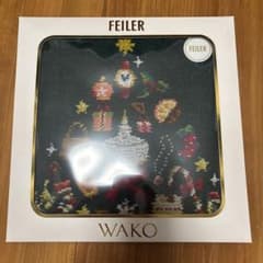 FEILER 和光 クリスマス ハンカチ グリーン 新品未使用品 - メルカリ
