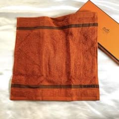 新品 HERMES エルメス　ハンドタオル　シェブロン　ユニセックス　箱付き 新品 HERMES エルメス ハンドタオル シェブロン ユニセックス 箱付き