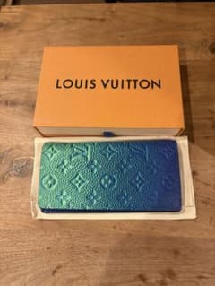 ルイヴィトンLV 財布 ブラザ モノグラム ブルーヴェール - メルカリ