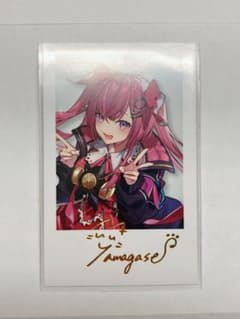 天ヶ瀬むゆ 箔押しチェキのサムネイル