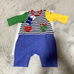 ミキハウス 長袖ロンパース70サイズのサムネイル