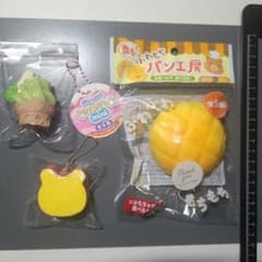 スクイーズ ミニチュア 3点セットのサムネイル