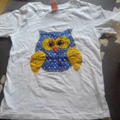 Tシャツ　ふくろうのサムネイル