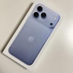 【未開封】 iPhone 18ProMax 256Gb グレイシャーSIMフリーのサムネイル