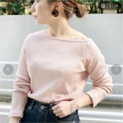slobe iena スパンフライス アシンメトリーカットソーのサムネイル