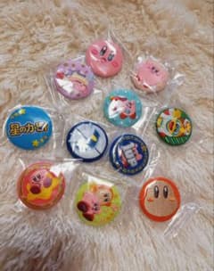 星のカービィ カンバッジコレクション 11種セットのサムネイル
