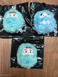 忍たま乱太郎 くるみたぴぬい 中在家長次 福富しんべヱ 立花仙蔵　3つセットのサムネイル