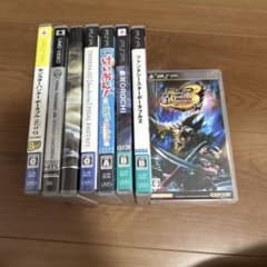 PSP 소프트 정리 판매 8 점
