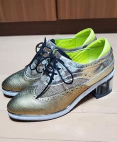 UNITED NUDEユナイテッドヌードBrogueゴールドクリアヒール38のサムネイル