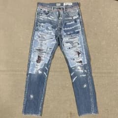 KAPITAL 14oz デニム モンキーCISCO クラッシュリメイク - メルカリ