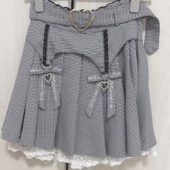 リズリサ ダブルリボンプリーツスカートのサムネイル