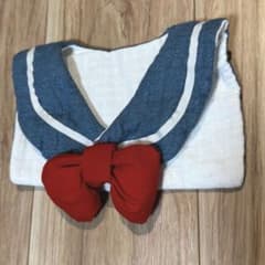 Donald Duck Sailor Collar Style Bib/Detachable Collar for Baby
