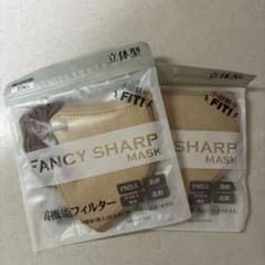 FANCY SHARP MASK Lサイズ 10枚入 2袋のサムネイル