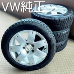 中古4本セット☆フォルクスワーゲン純正アルミホイール16インチ 