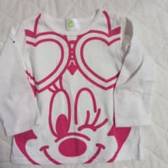 9*ん様 Disney baby ミニーマウス 長袖Tシャツ 80cmのサムネイル
