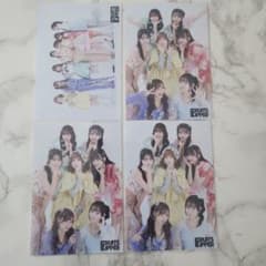 FRUITS ZIPPER 生写真 4枚セット