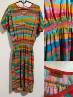 MISSONI ミッソーニ 半袖 ひざ丈ワンピース イタリア製のサムネイル