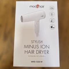 mod's hair マイナスイオンヘアドライヤー MHD-1220-W - メルカリ